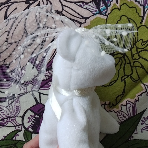 Ty "Mr and Mrs" Teddy Bear Beanie Baby Bundle - Picture 4 of 12